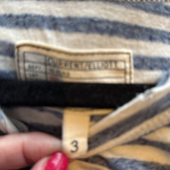 Current/Elliott Striped Sleeveless Tank Top - Picture 5 of 5